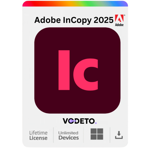 Adobe InCopy 2025 With Lifetime License For Windows Unlimited Devices