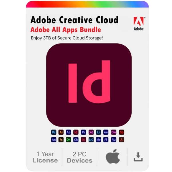 InDesign-1.png Adobe InDesign 2025 1-Year Subscription for Mac (2 Devices)