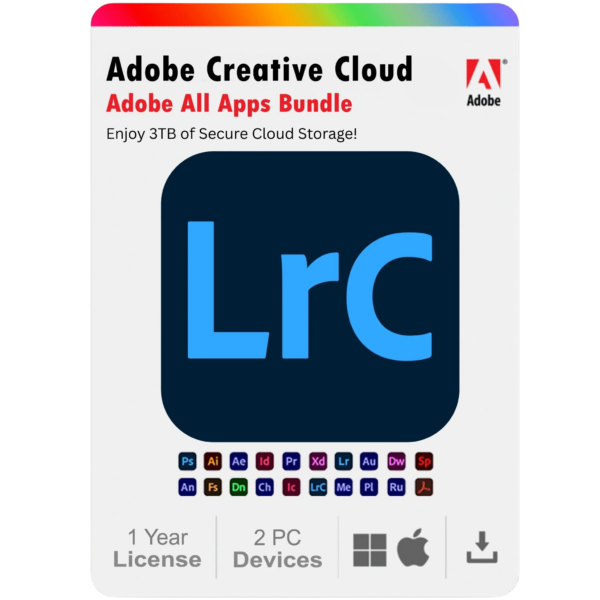 Lightroom-Classic.png Adobe Lightroom Classic 2025 1 Year Subscription For Windows And Mac 2PC