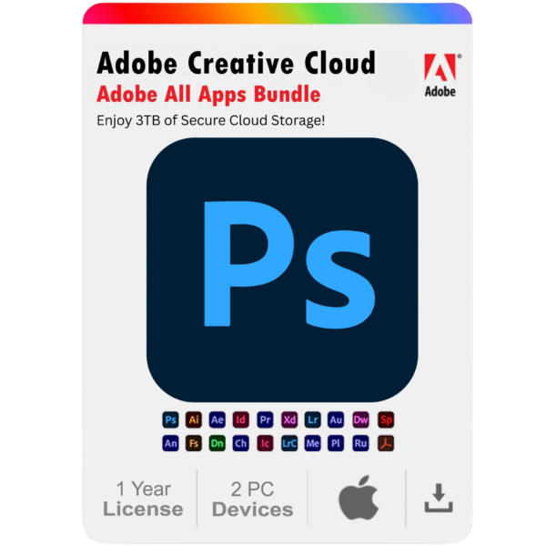 Photoshop-1.png Adobe Photoshop 2025 1-Year Subscription for Mac (2 Devices)