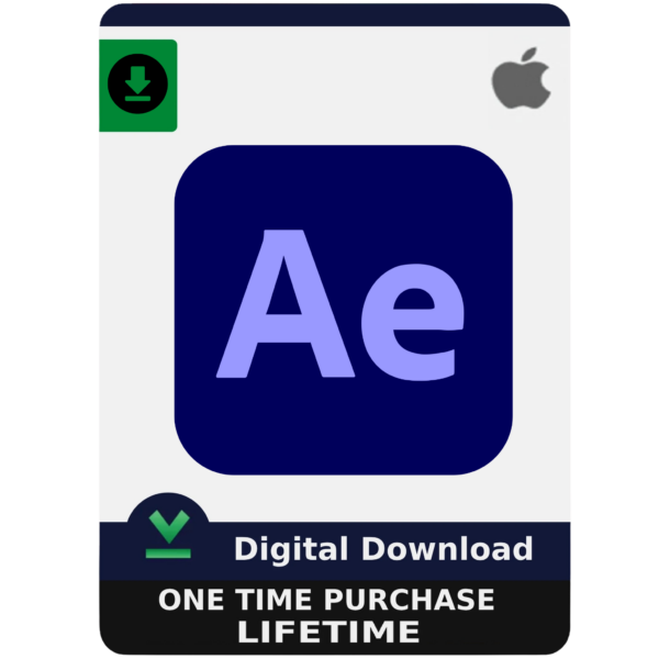 Adobe After Effects 2025 for Mac Lifetime License Unlimited Devices
